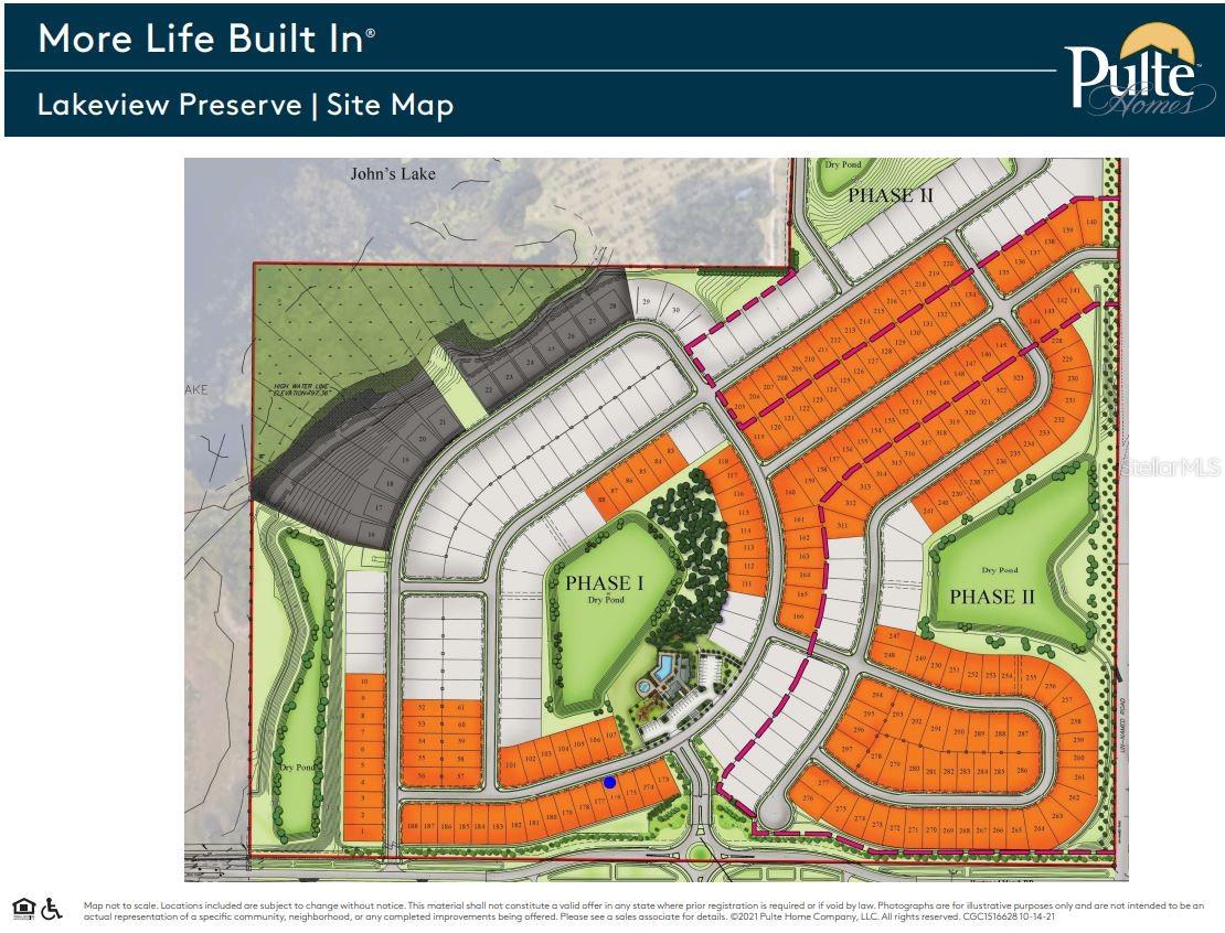 Homesite 176 is indicated by a blue dot.