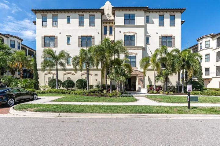 Front of the building