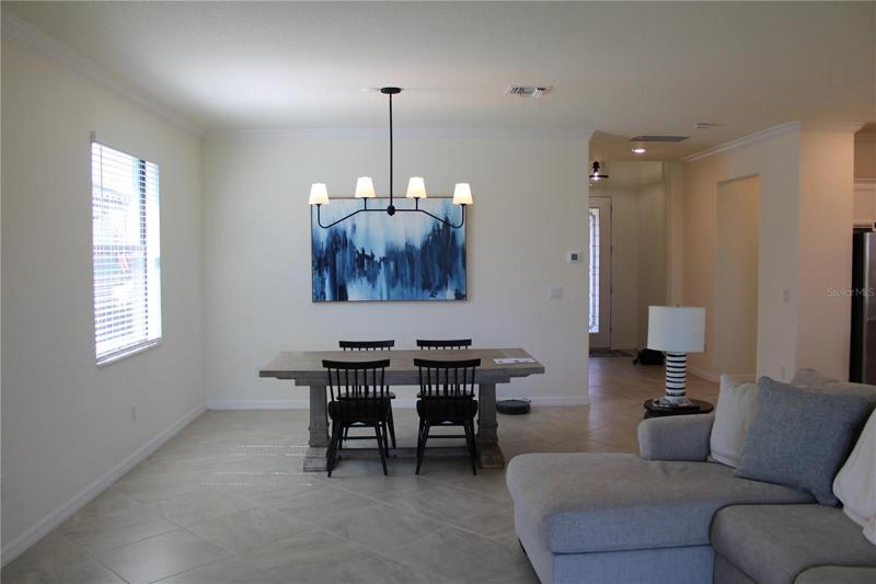 Family room/ Dining area
