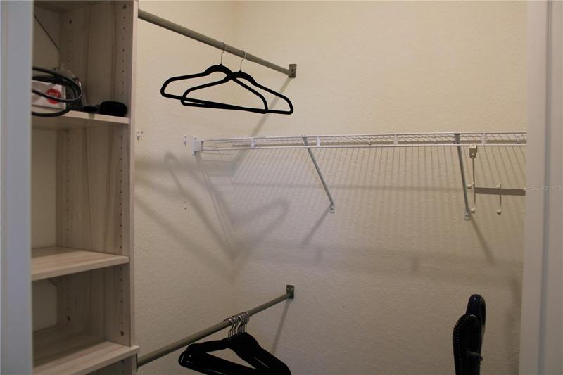 His and Hers walk in closet