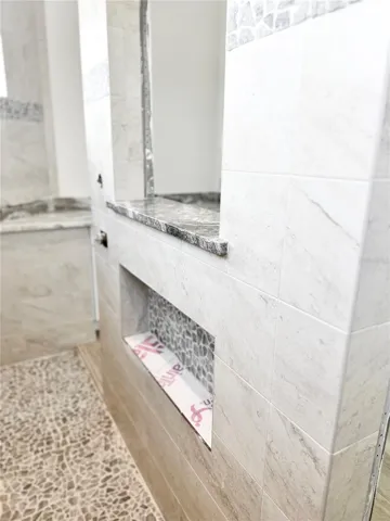 Niche in Master Shower