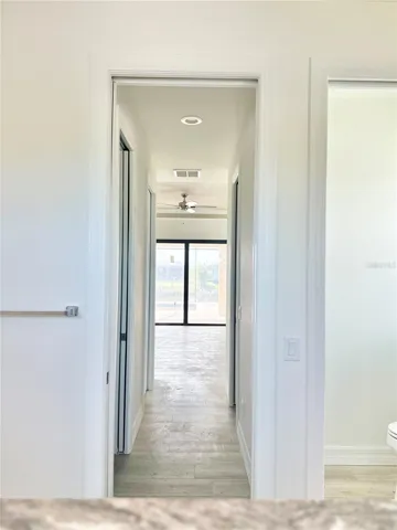 Hallway to Master Bedroom
