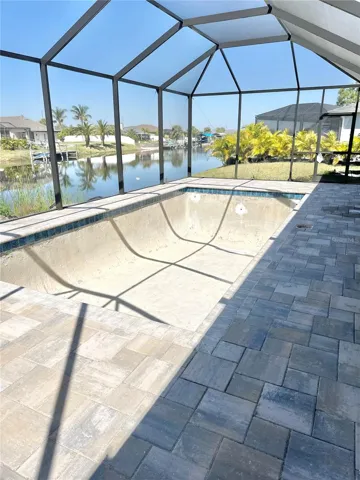 Pool Deck/Lanai Under Construction