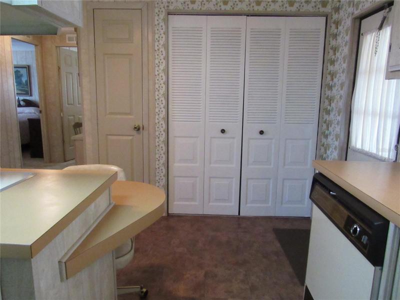Kitchen Laundry area.