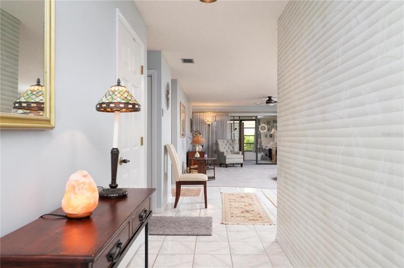 Foyer toward living room