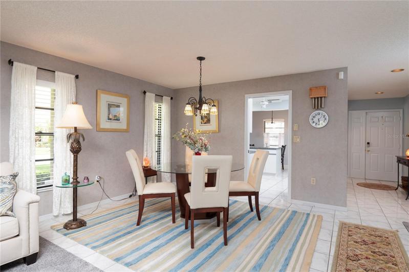 Dining room by kitchen