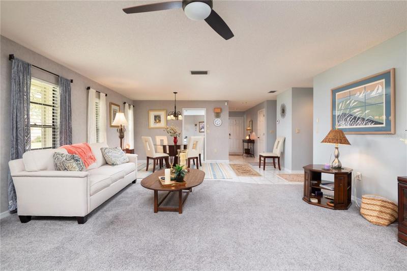 Living room toward Florida Room