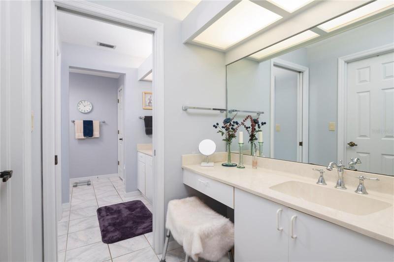 Master Bath - two sink stations