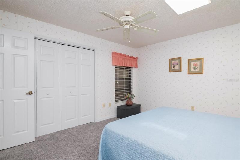 Guest Bedroom, large wall closet