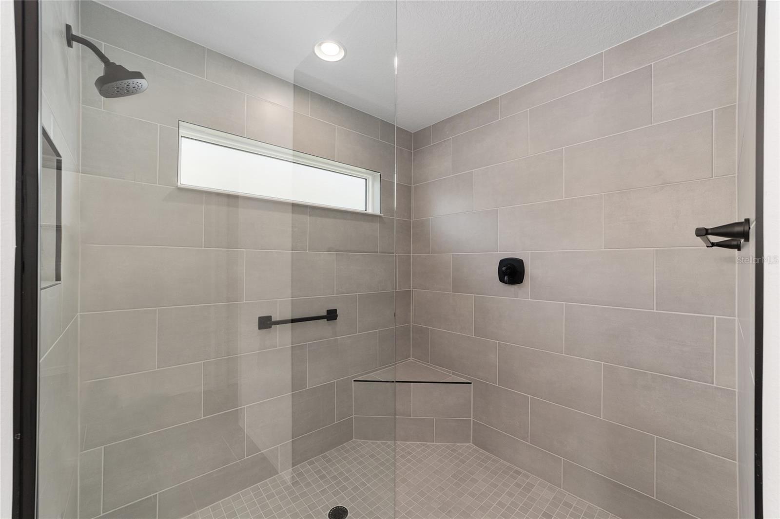 Roman shower in master Bathroom