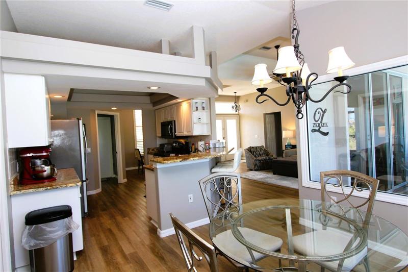 Dinette view to Kitchen