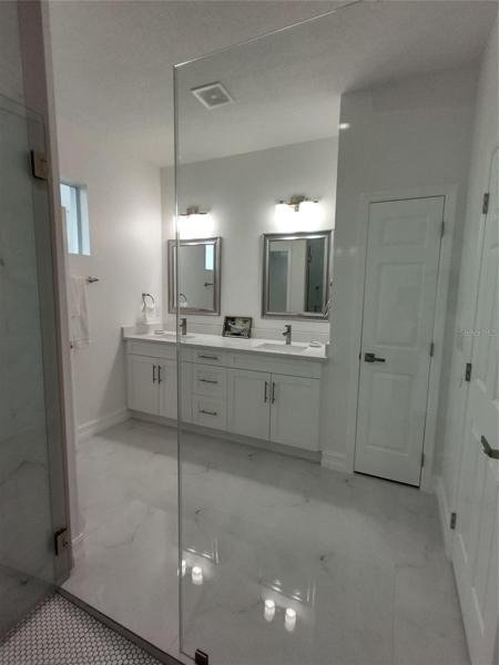 Master Bathroom Double Sink