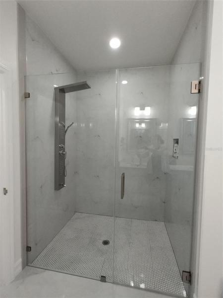 Shower in Master Bathroom