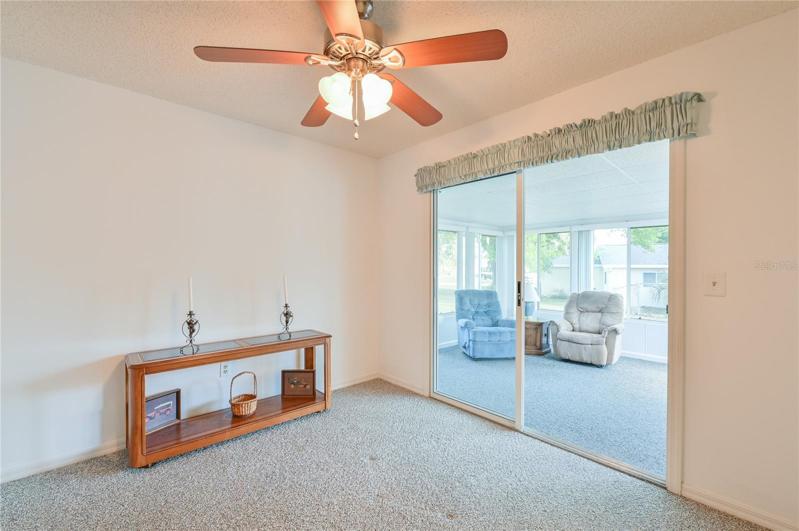 Dining Room Slider to Florida room
