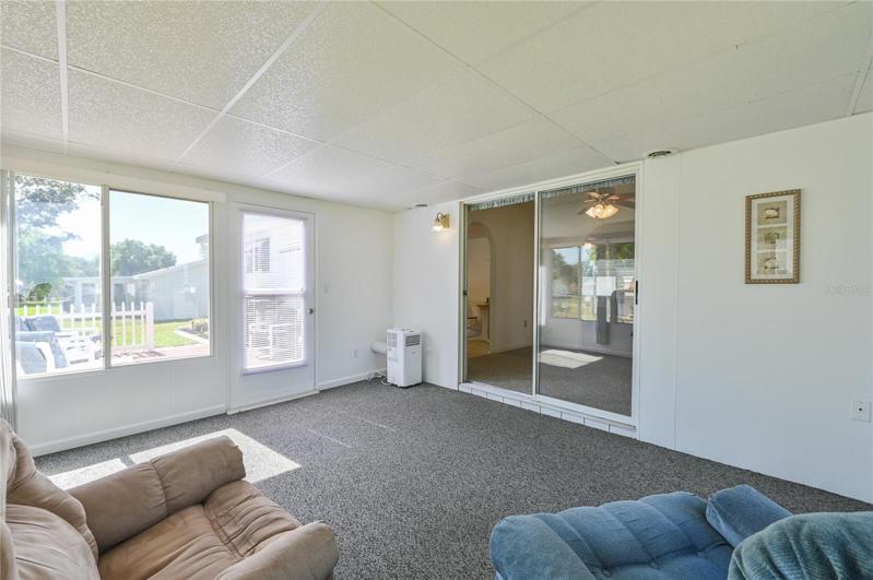 AC Unit in Florida Room