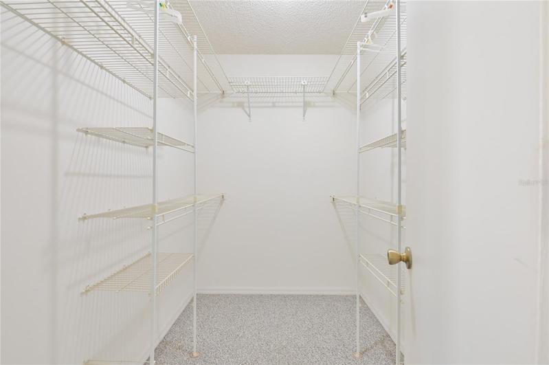 Owners Walk-in Closet