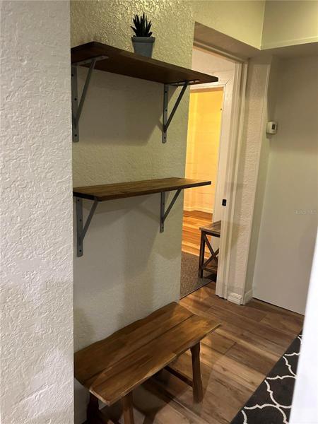 Master Bedroom closet storage w/shelving