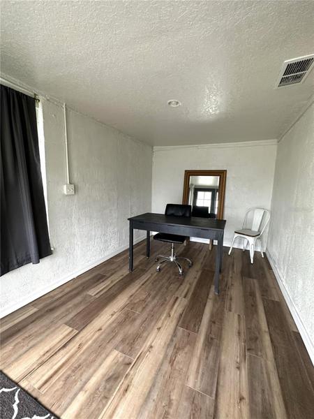 Bonus Room setup with desk