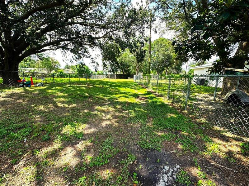 Easement and access to Back Parcel