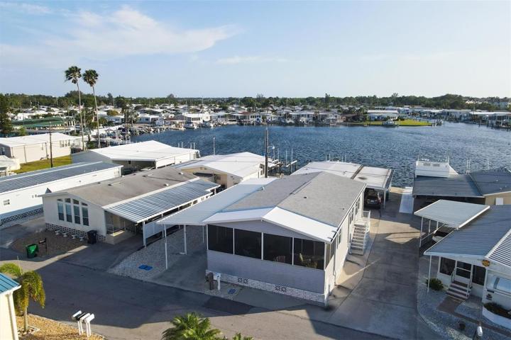 Extended covered carport