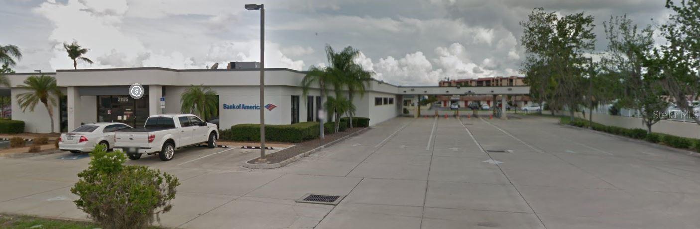 rear of bldg &amp; drive thru