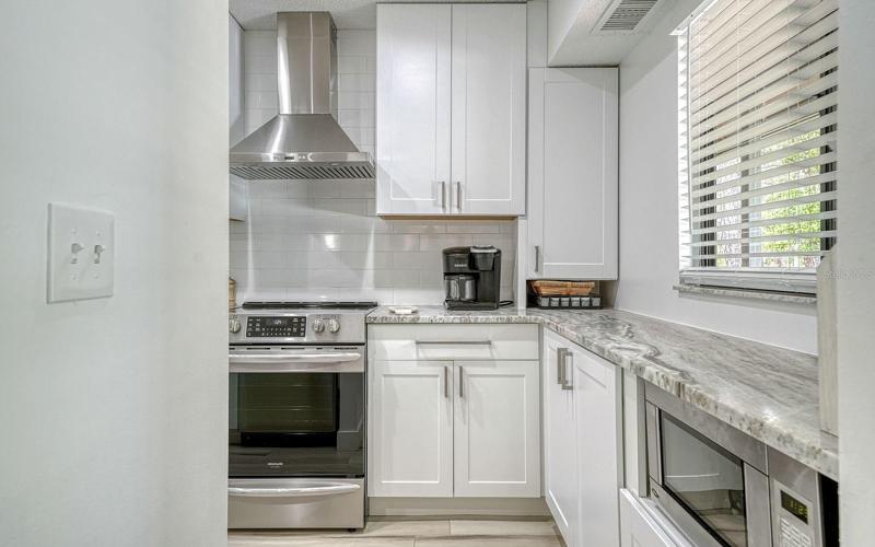 stainless steel appliances
