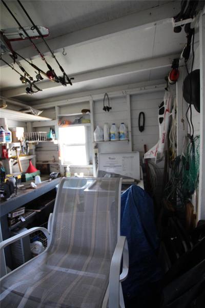 Inside Shed