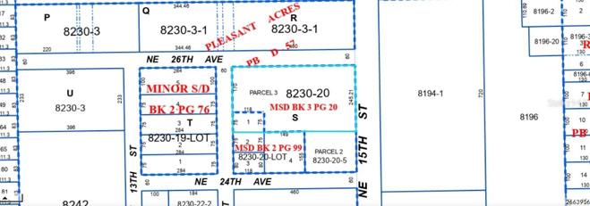 2500 NE 15th Street Plat Map information