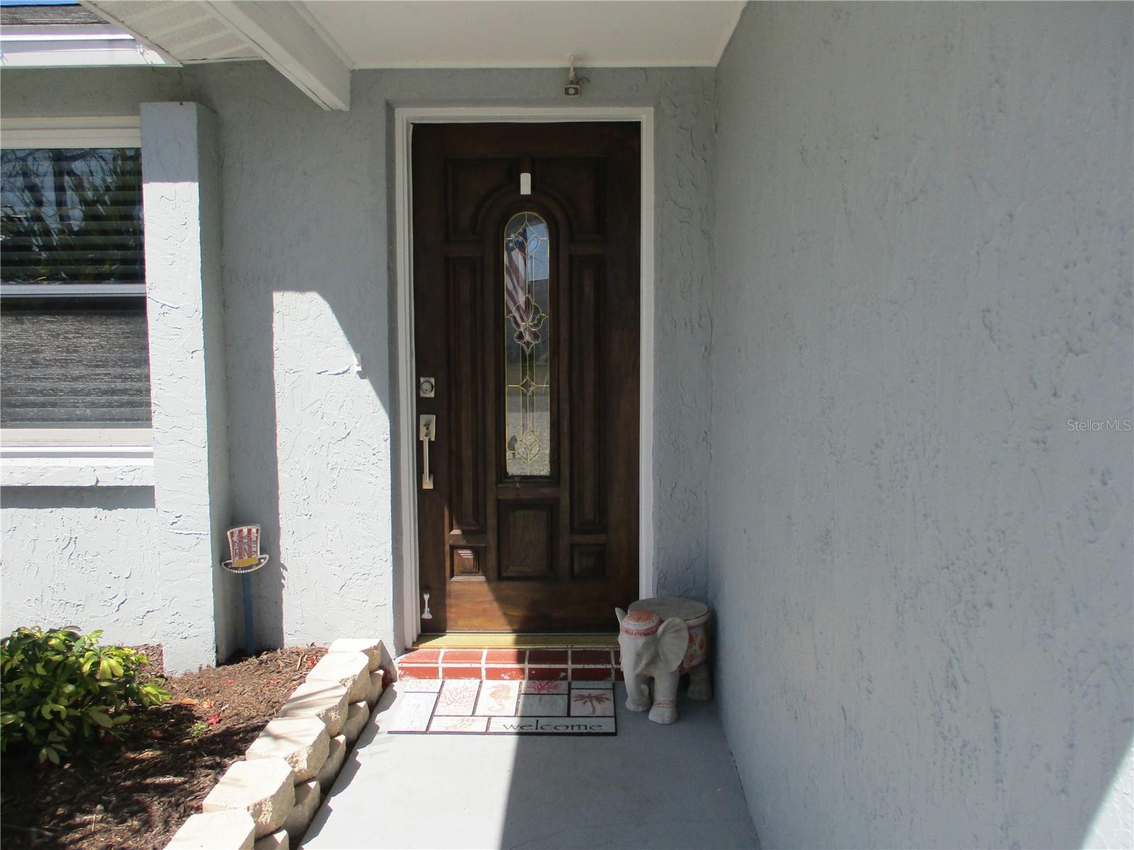 Welcome Home Entrance