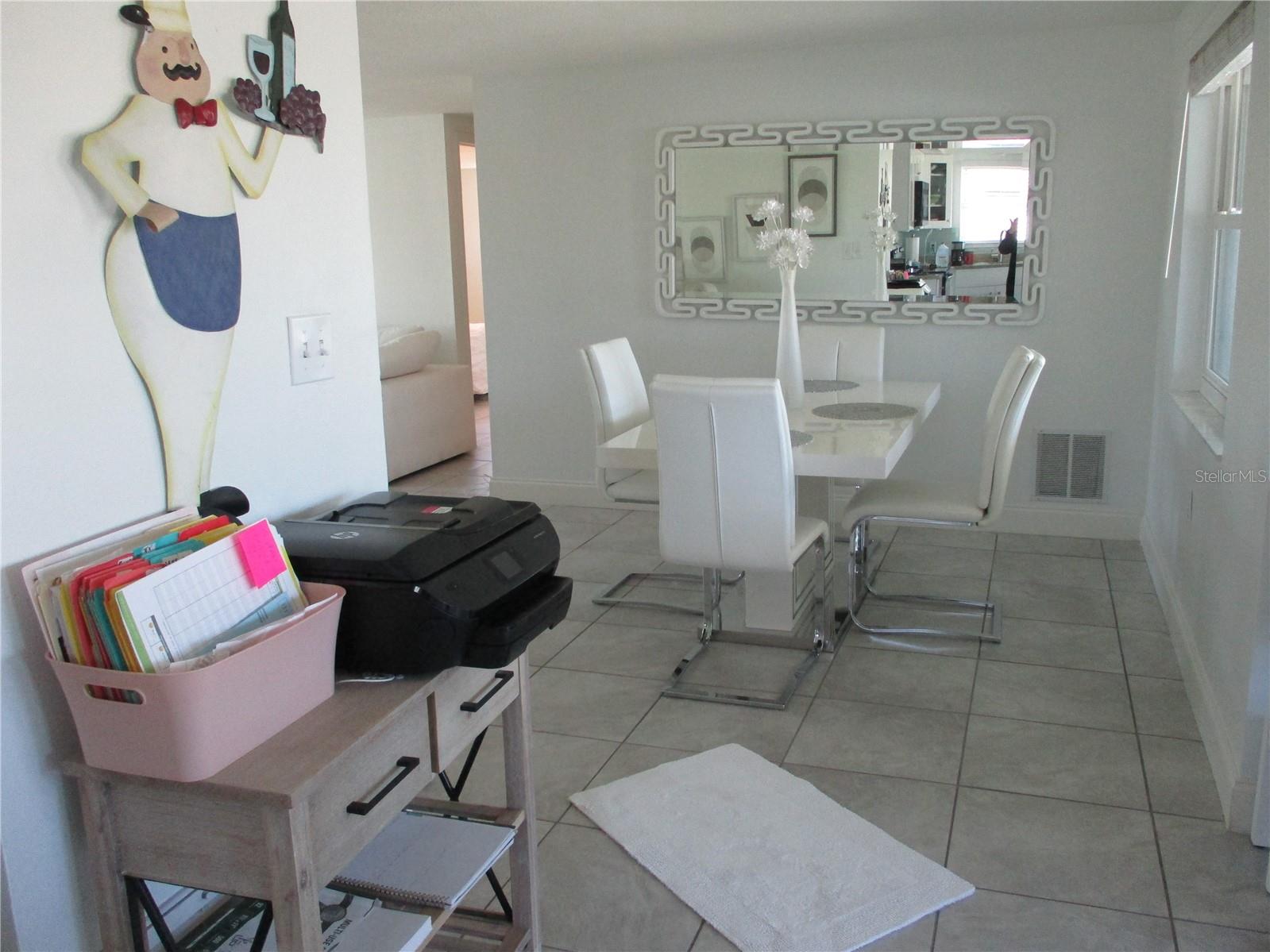 Kitchen looking to Dining Room