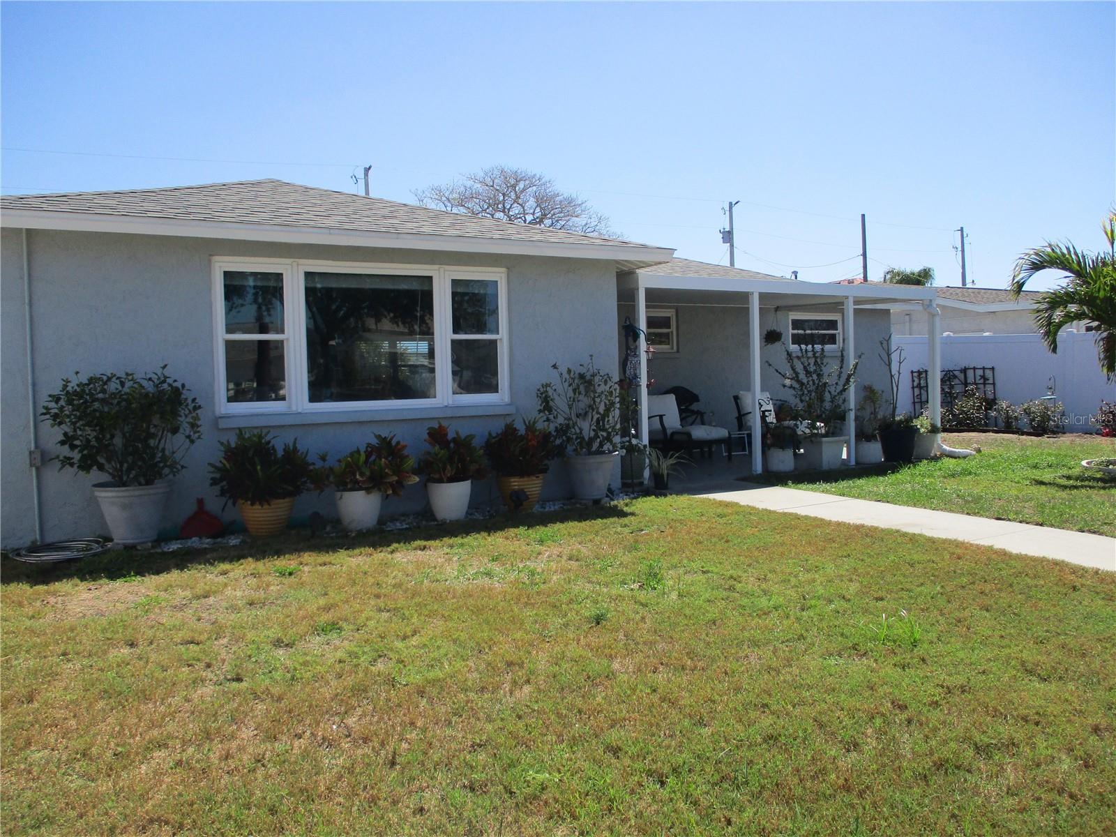 Rear View of Home