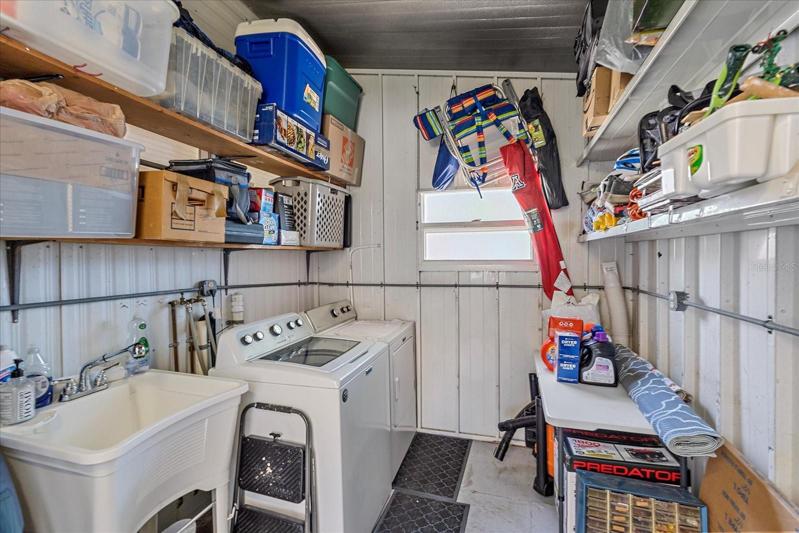 Your personal W/D and utility sink