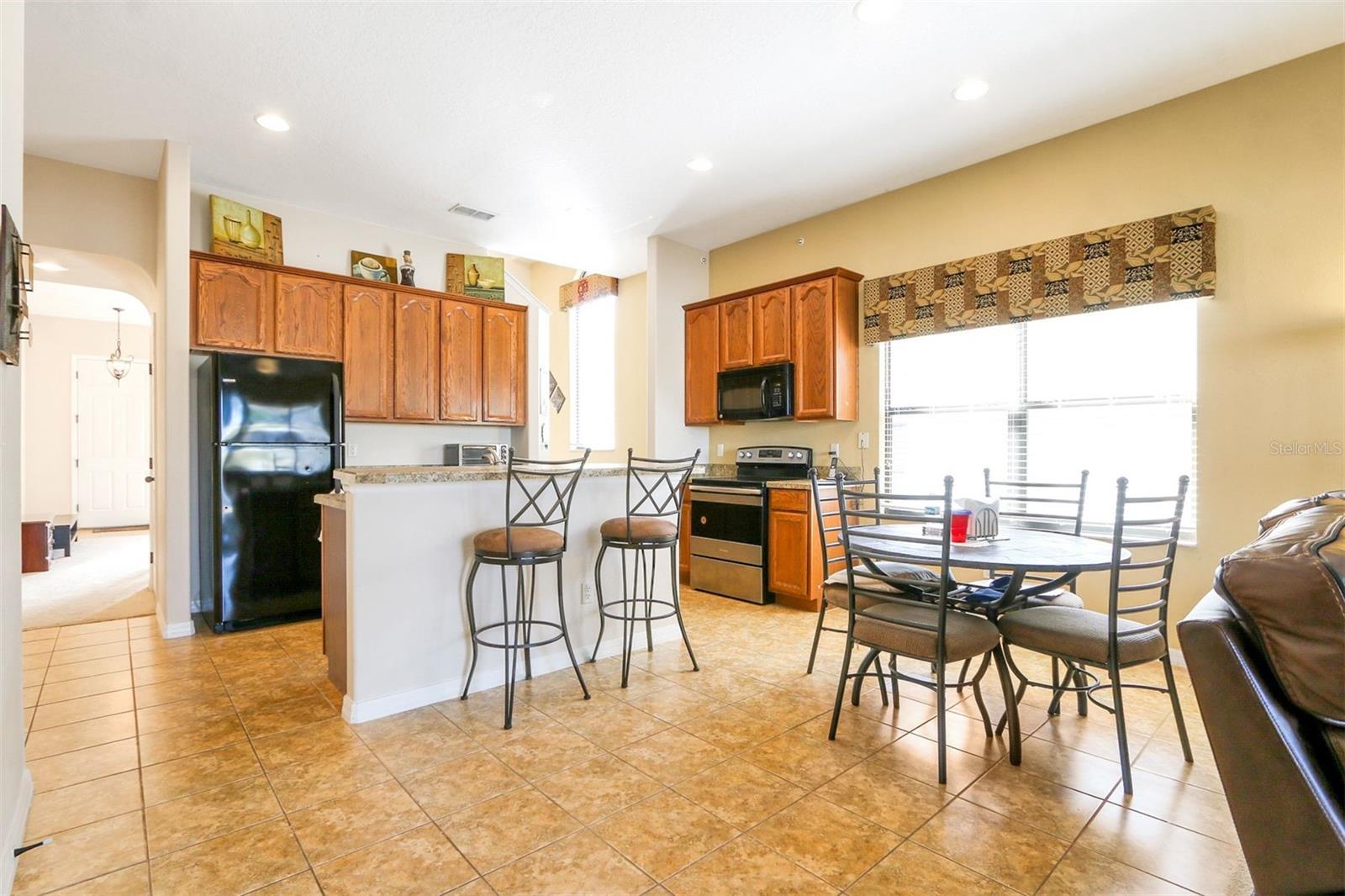 KITCHEN AND DINETTE