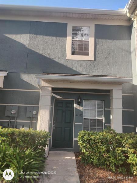 Front of the townhouse