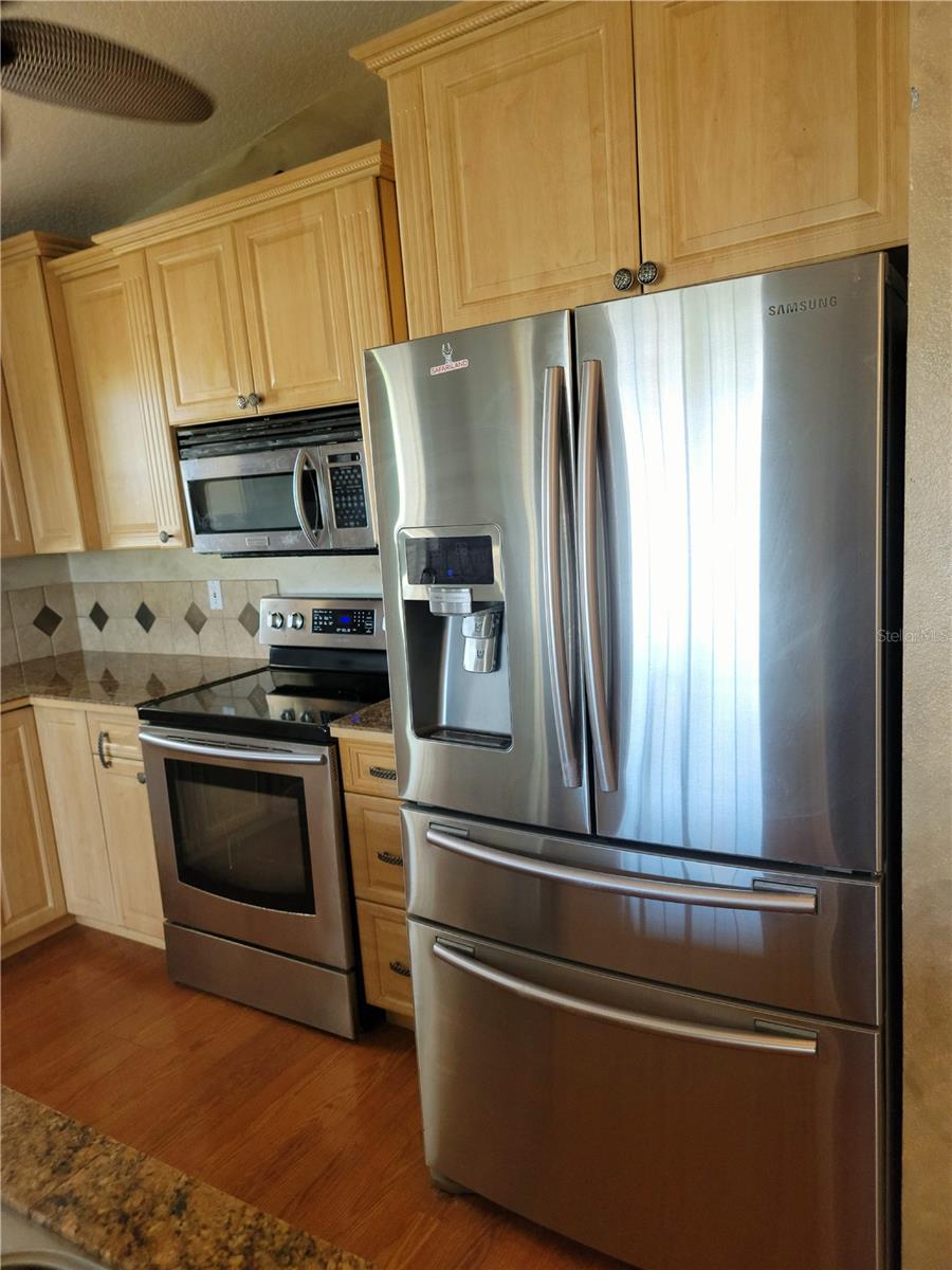 stainless appliances