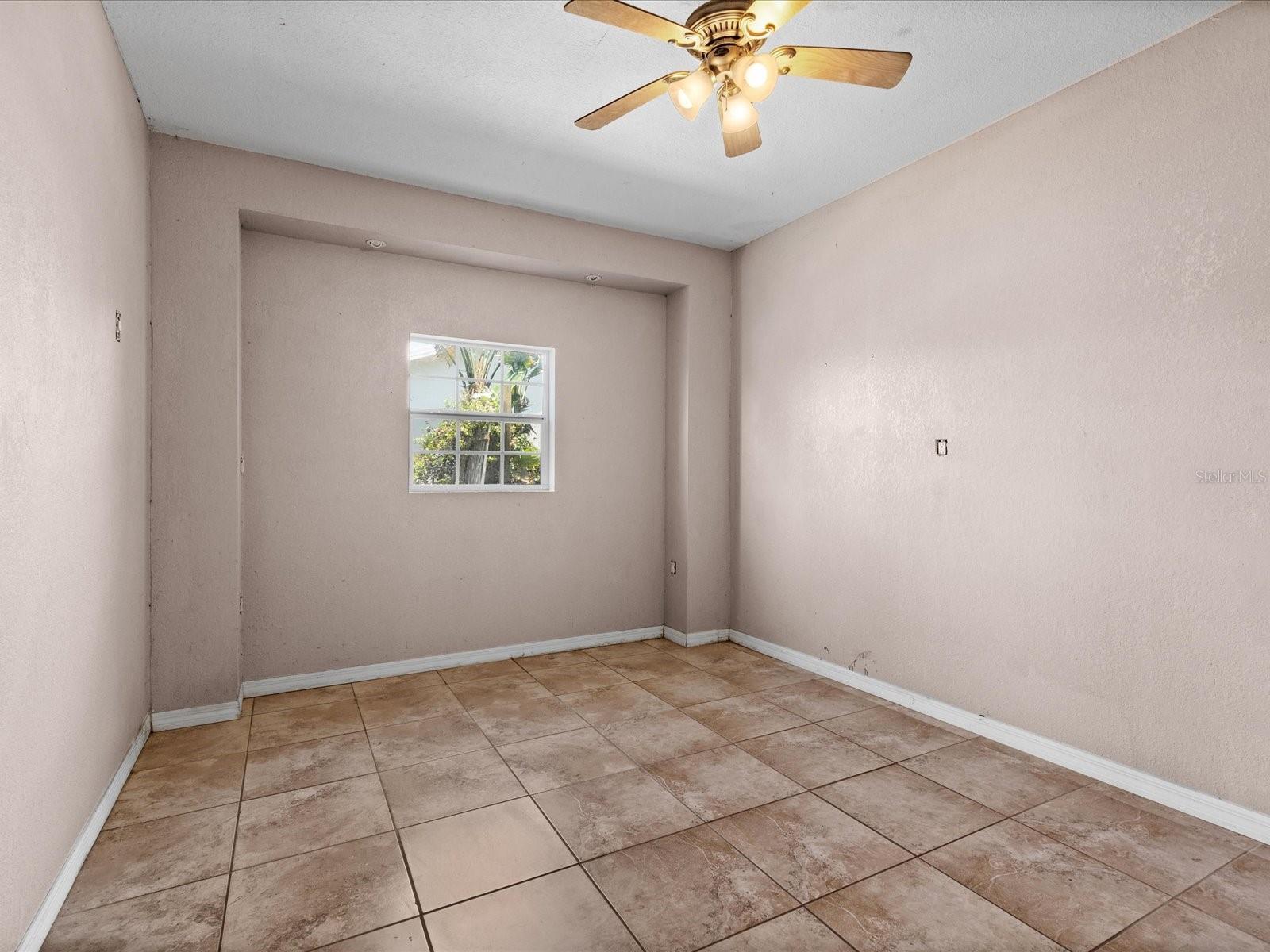 addition room in the downstairs. This room has AC wall unit.