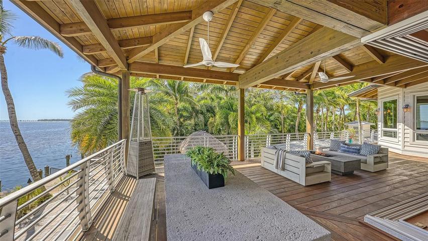 Your private paradise with views out the whole back of the property forever !