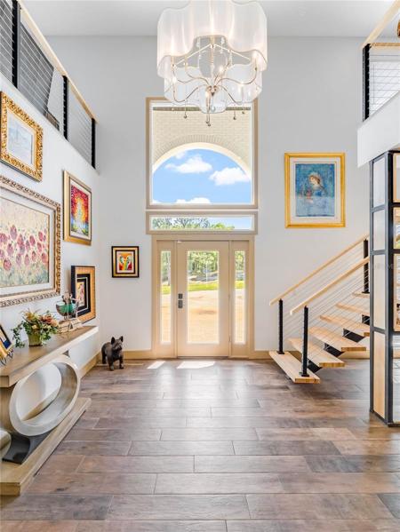 Stunning entrance way!