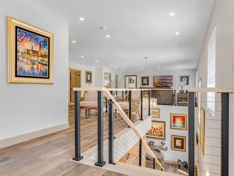 Entry to Loft area