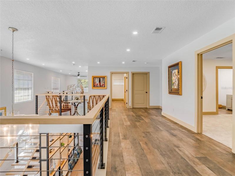 Pathway between Bedrooms