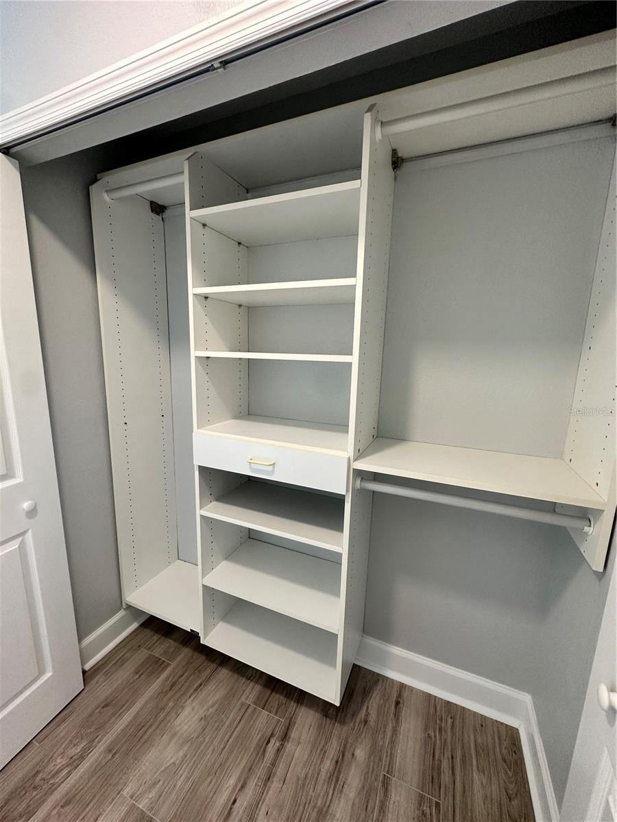 Master closet organizer 1
