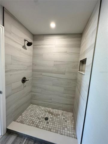 Master shower