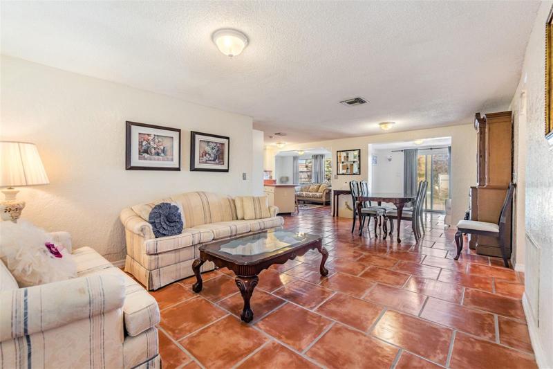 Front entry way with Living Room and Dining Room - very open floor plan.
