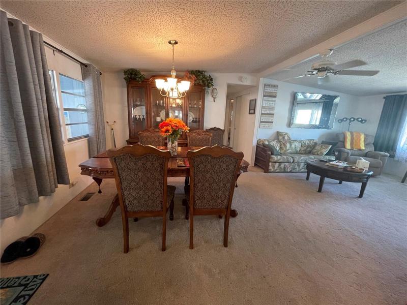Dining Room / Living Room combination!