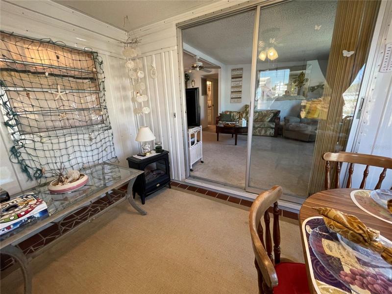 Front enclosed porch