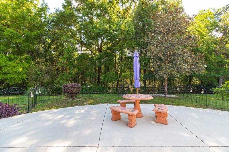 Outdoor patio