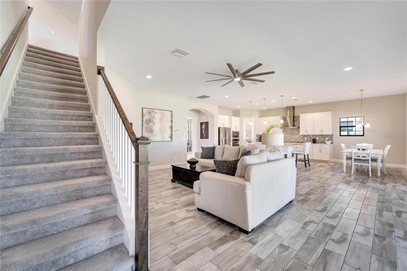 Living Room/Stairs