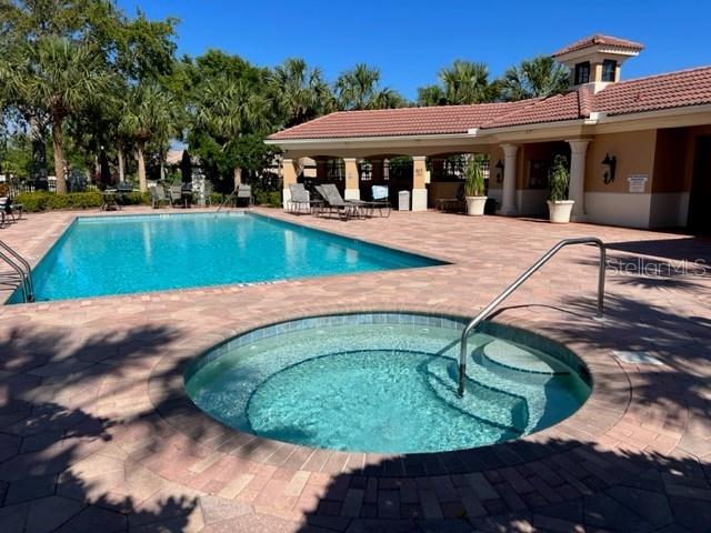 Heated Pool &amp; Spa at Community Recreational Center