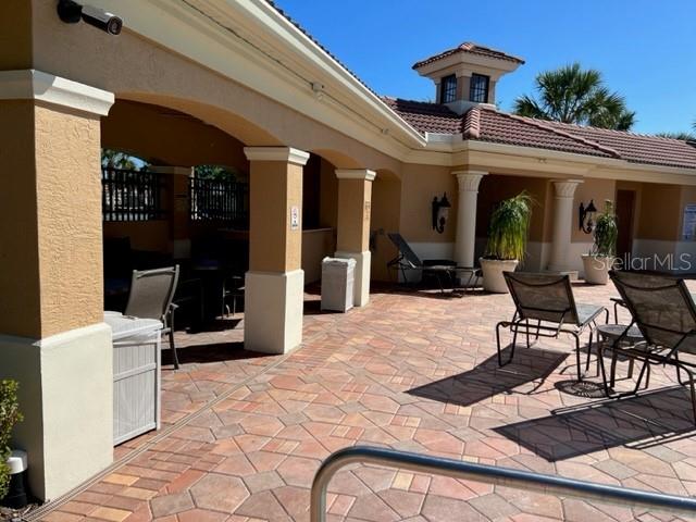 Covered Cabana at Community Pool
