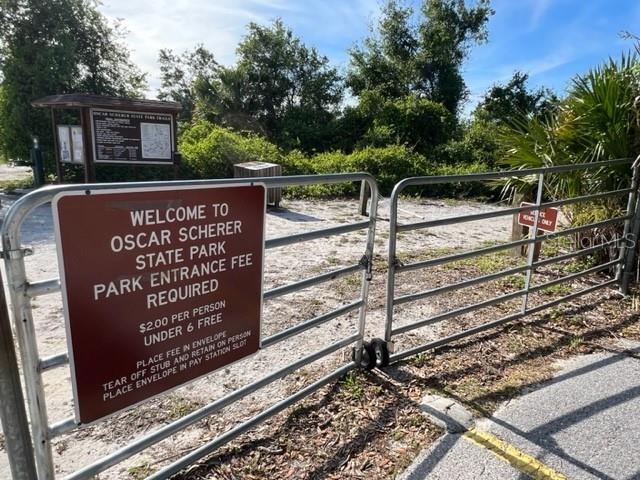 Legacy Tr entrance at Oscar Scherer St Park